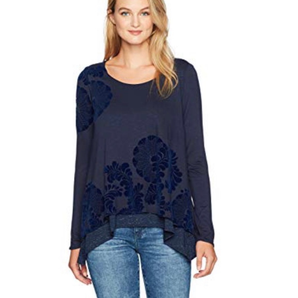 Desigual Masi Medium Navy Blue